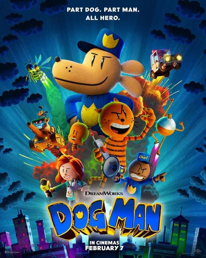 Dog Man Animated